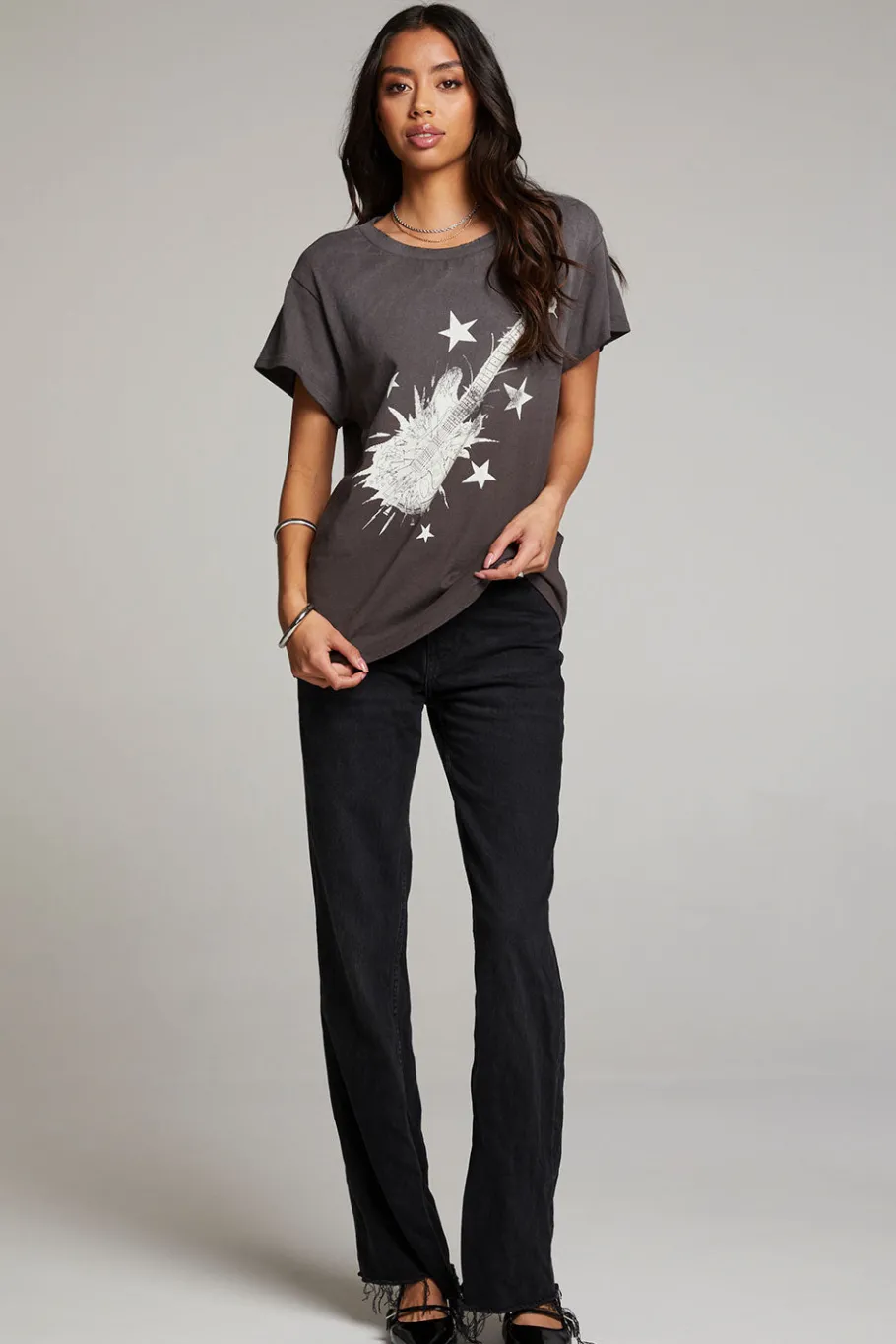 Discount Chaser Brand Rock Guitar Tee