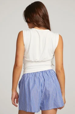 Discount Chaser Brand Rodeo White Tank Top