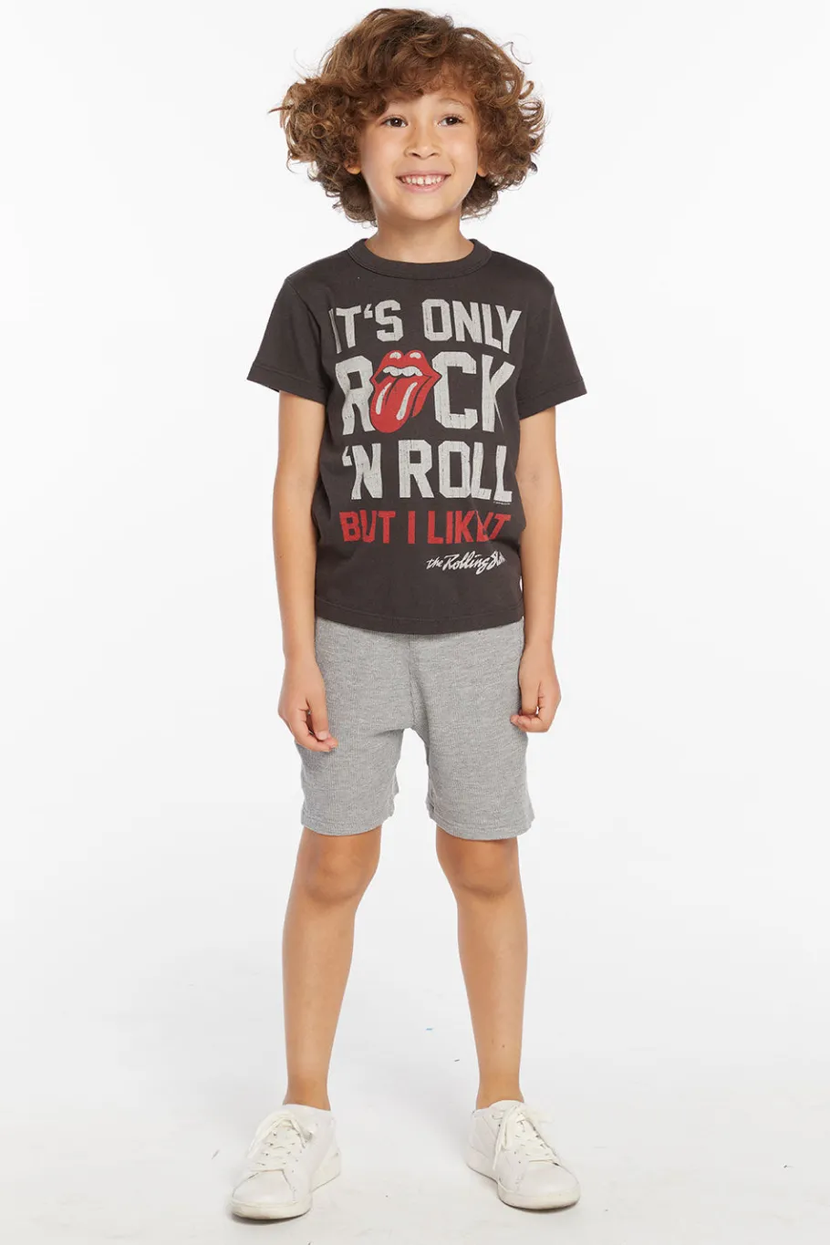Cheap Chaser Brand Rolling Stones It's Only Rock 'n Roll Boys Tee