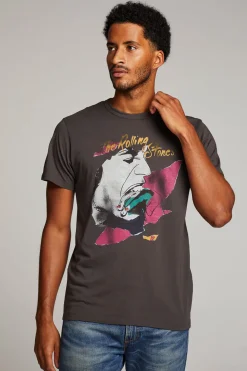 Best Sale Chaser Brand Rolling Stones Love You Live Mens Tee