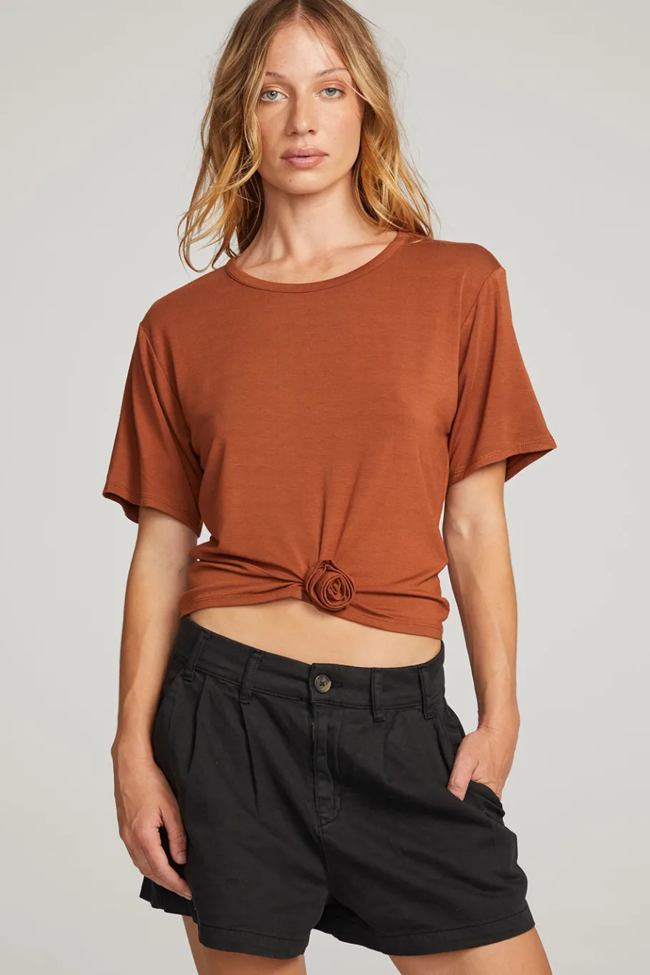 Outlet Chaser Brand Rosebud Whiskey Tee