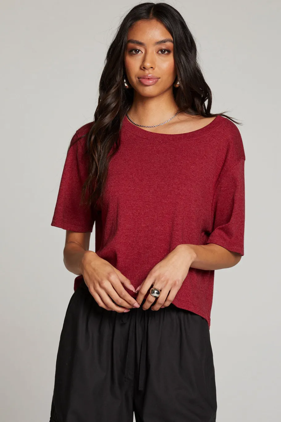Sale Chaser Brand Rover Blood Red Tee