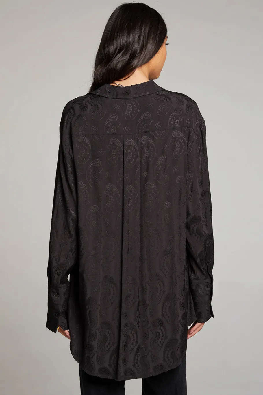New Chaser Brand Ruby Licorice Button Up