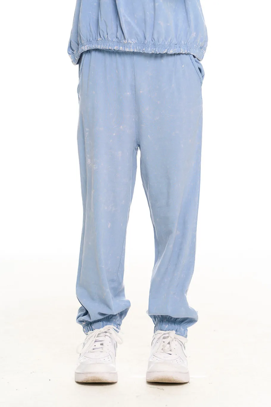 Hot Chaser Brand Ruffle Pocket Easy Jogger
