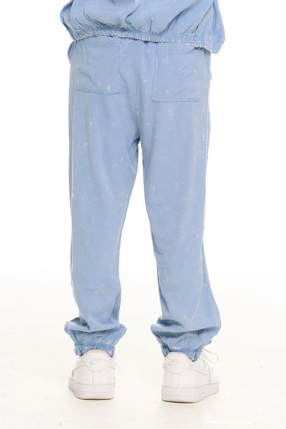 Hot Chaser Brand Ruffle Pocket Easy Jogger