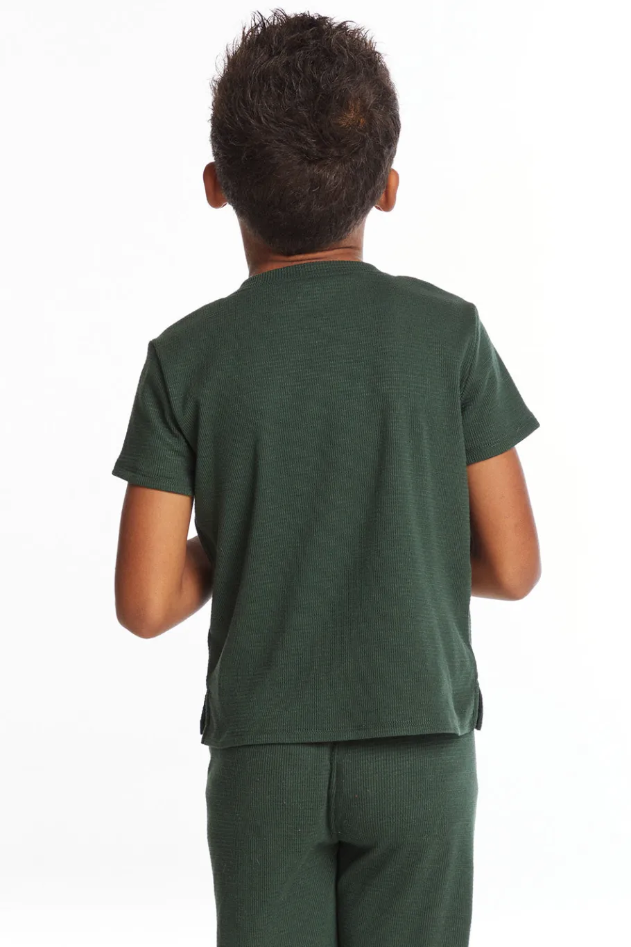 Store Chaser Brand Safari Green Boys Henley