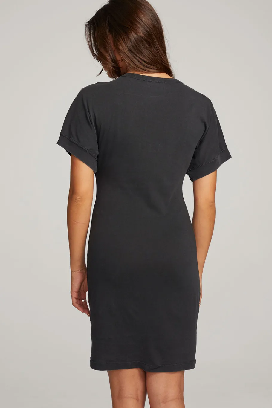 Fashion Chaser Brand Saloon Licorice Mini Dress
