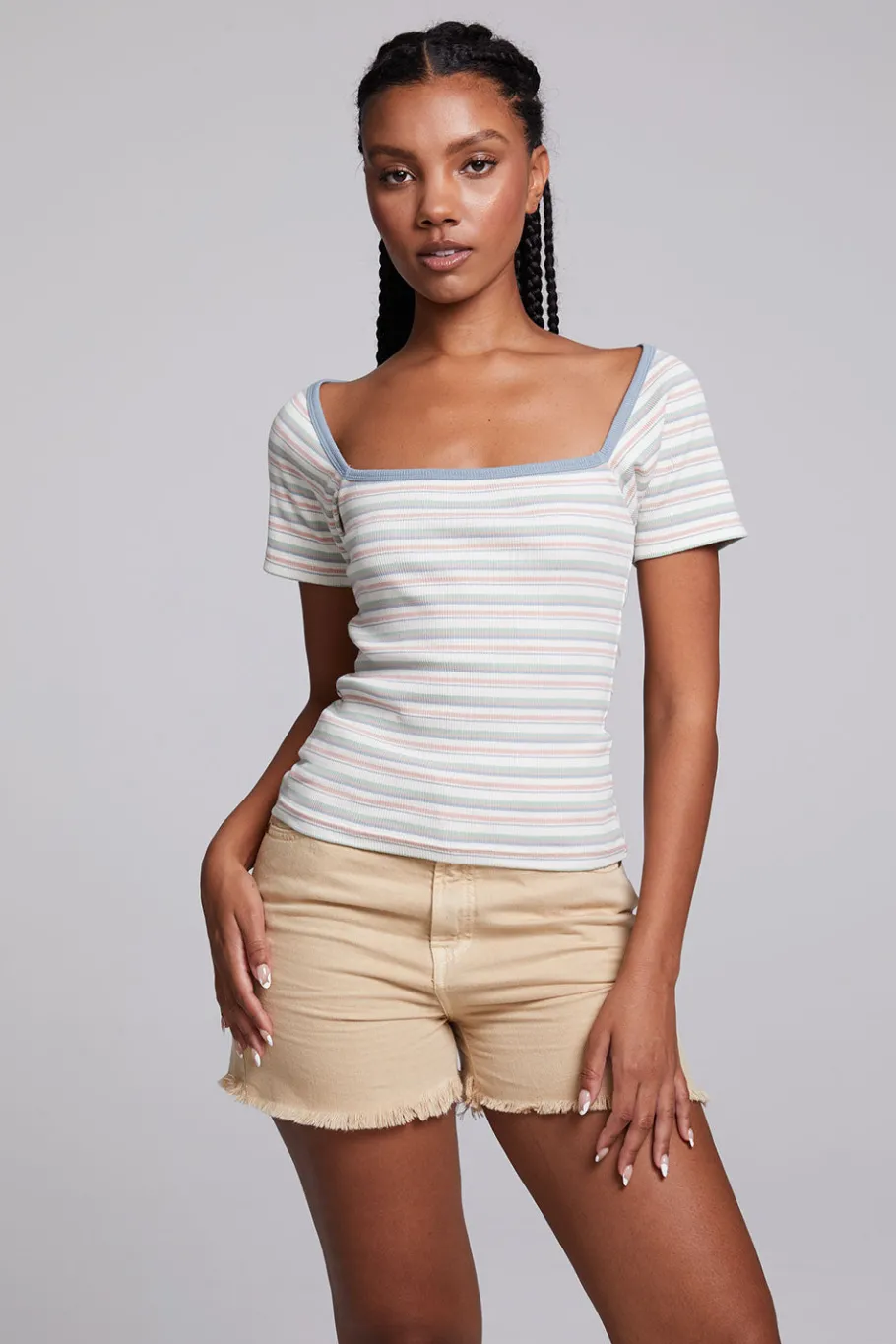 Shop Chaser Brand Sambuco Como Stripe Tee