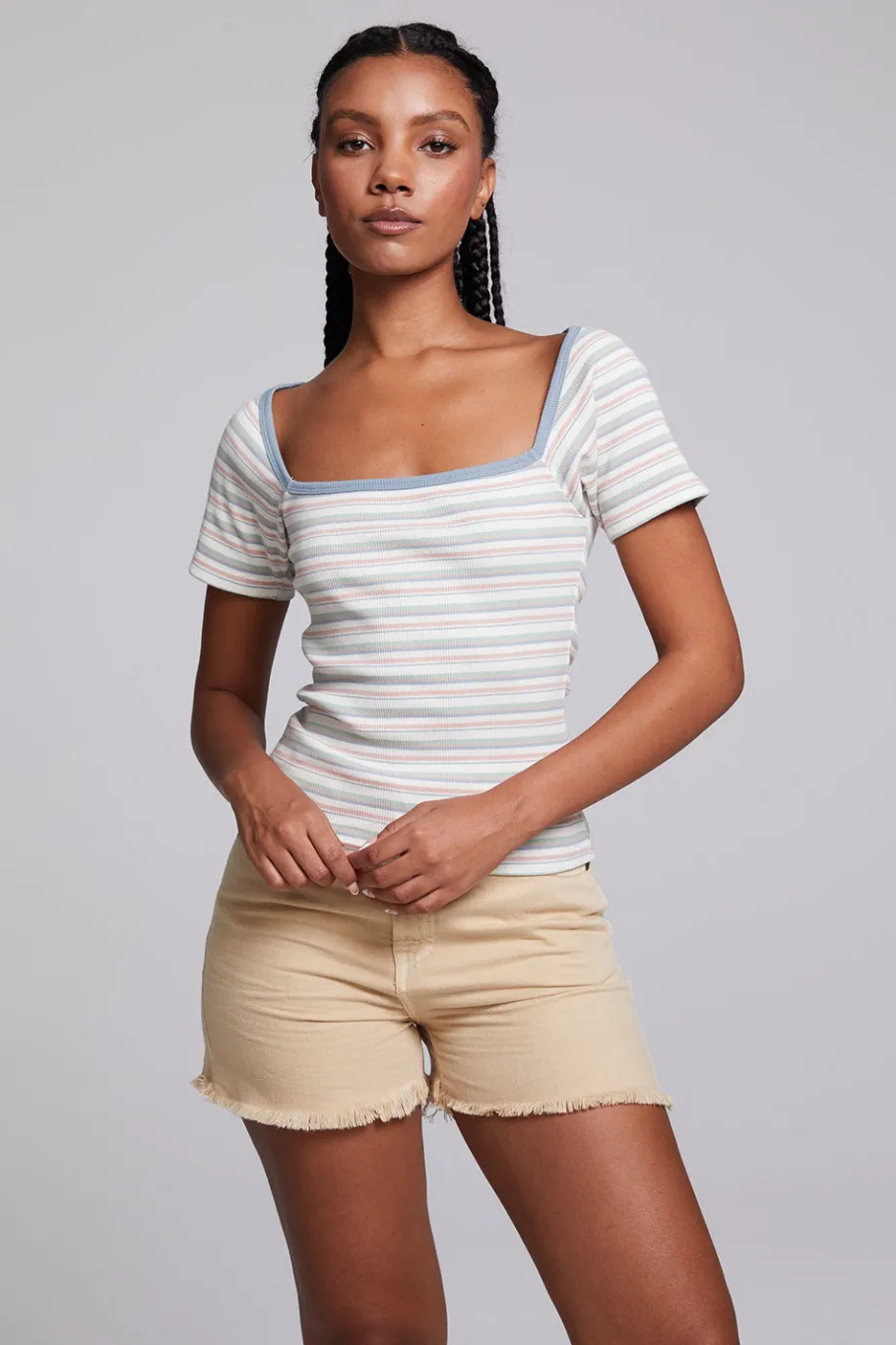 Shop Chaser Brand Sambuco Como Stripe Tee