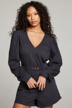 Hot Chaser Brand Sami Licorice Romper