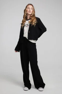 Cheap Chaser Brand Santana Beverly Pinstripe Blazer