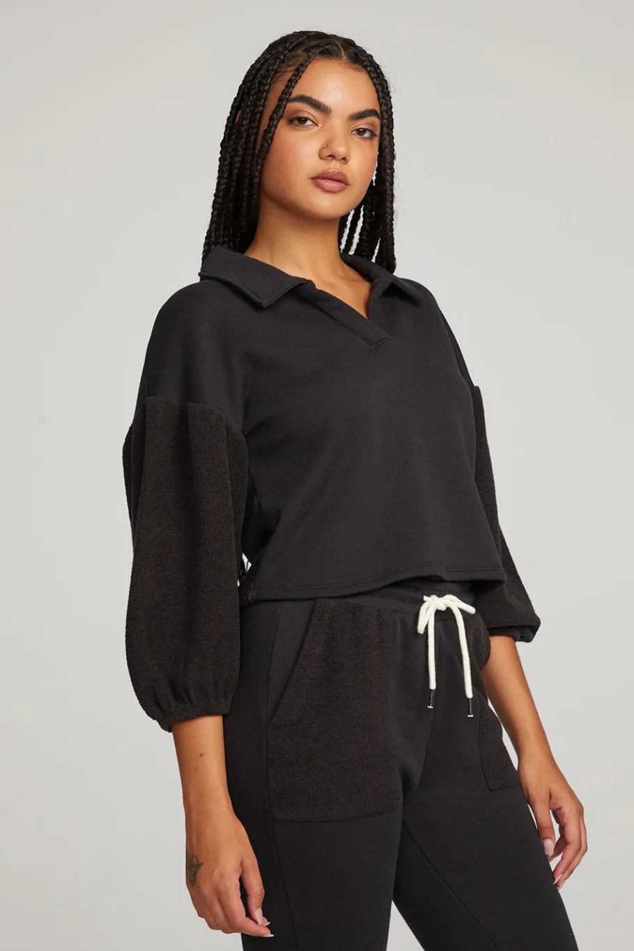 Clearance Chaser Brand Saratoga Licorice Pullover
