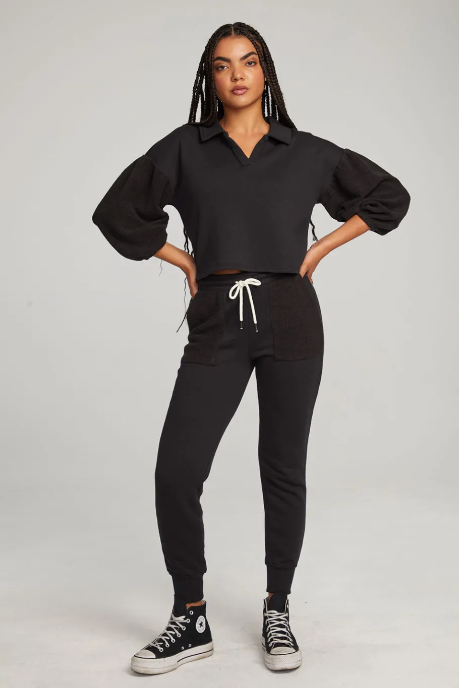 Clearance Chaser Brand Saratoga Licorice Pullover
