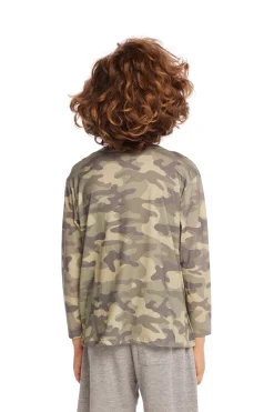 Shop Chaser Brand Scribble Bolt Boys Long Sleeve