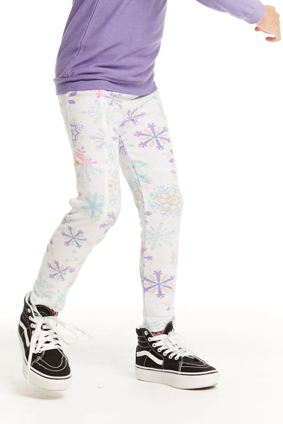 Cheap Chaser Brand Seamed Panel Snowflake Jogger