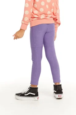 Online Chaser Brand Seamed Panel Veronica Purple Jogger