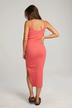 Fashion Chaser Brand Serra Flame Midi Dress