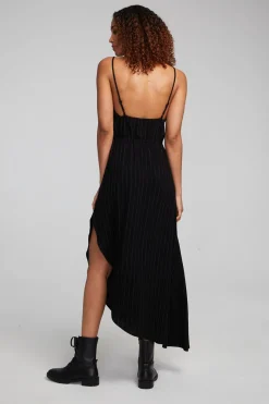 Store Chaser Brand Shirley Beverly Pinstripe Slip Dress