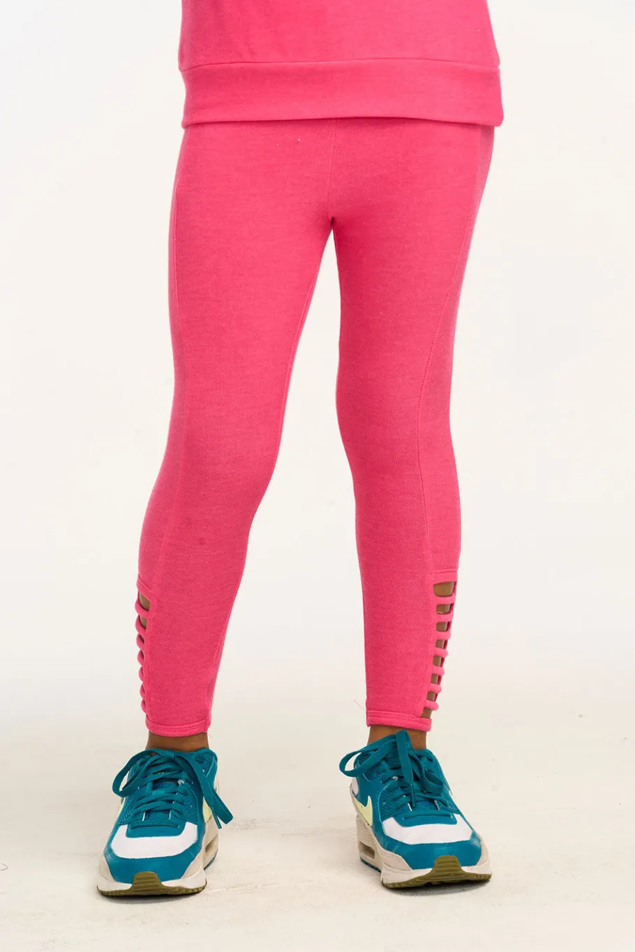 Shop Chaser Brand Side Detail Flamingo Pink Leggings