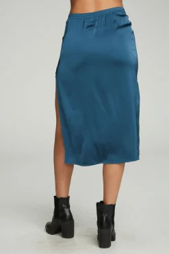 Store Chaser Brand Side Slit Midi Skirt