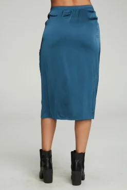 Store Chaser Brand Side Slit Midi Skirt