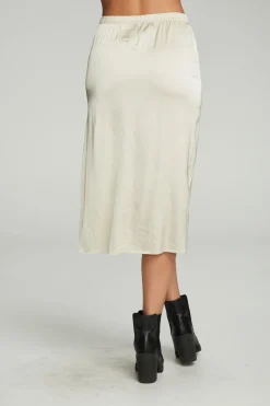 Sale Chaser Brand Side Slit Midi Skirt