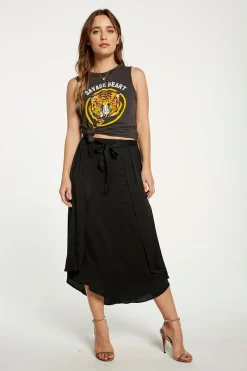 Cheap Chaser Brand Silky Basics Museum Skirt