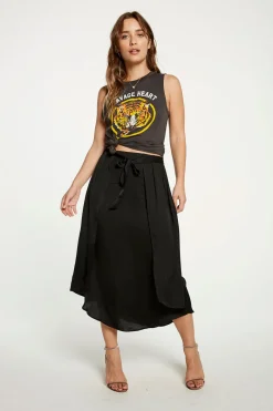 Cheap Chaser Brand Silky Basics Museum Skirt