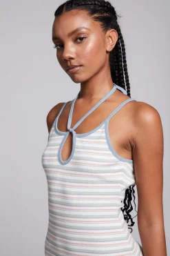 Flash Sale Chaser Brand Sirenuse Como Stripe Dress