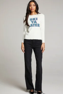 Sale Chaser Brand Ski Ya Later Long Sleeve