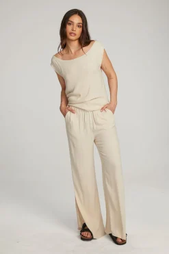 Hot Chaser Brand Sleeveless Bark Dolman Tee
