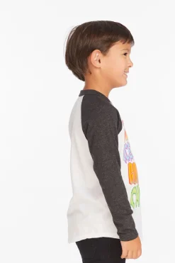 Fashion Chaser Brand Snack Attack Baseball Tee