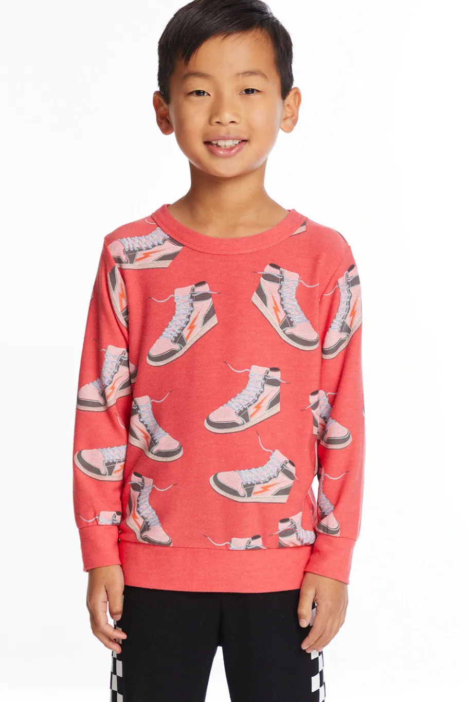 Clearance Chaser Brand Sneaker Time Boys Long Sleeve Tee