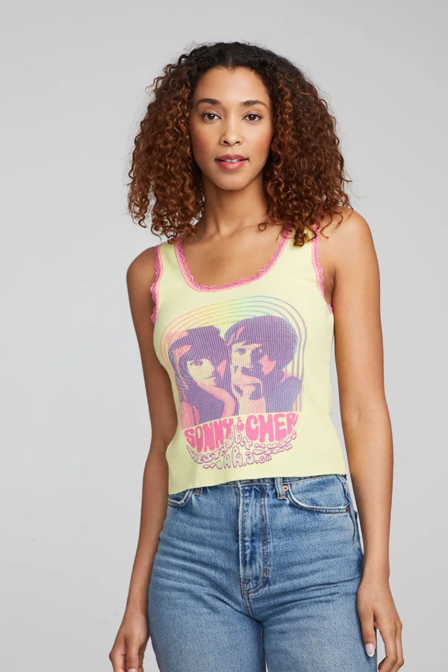 Discount Chaser Brand Sonny & Cher "Westbury Music Fair" Tank Top