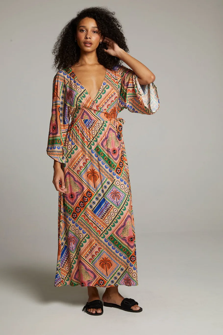 Cheap Chaser Brand Sophia Paradise Mystic Maxi Dress