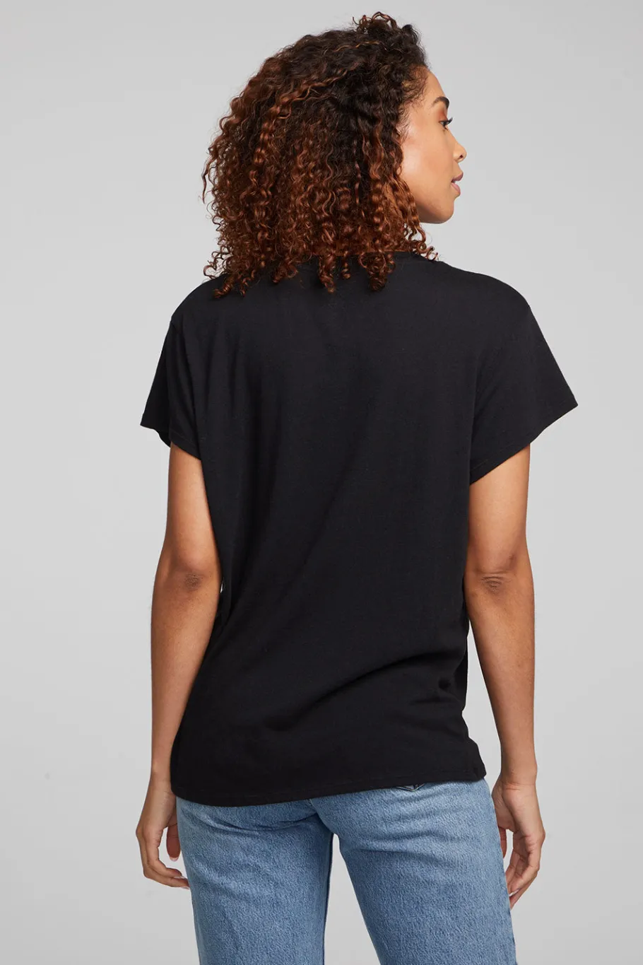 Discount Chaser Brand Spin Paint Skull Tee