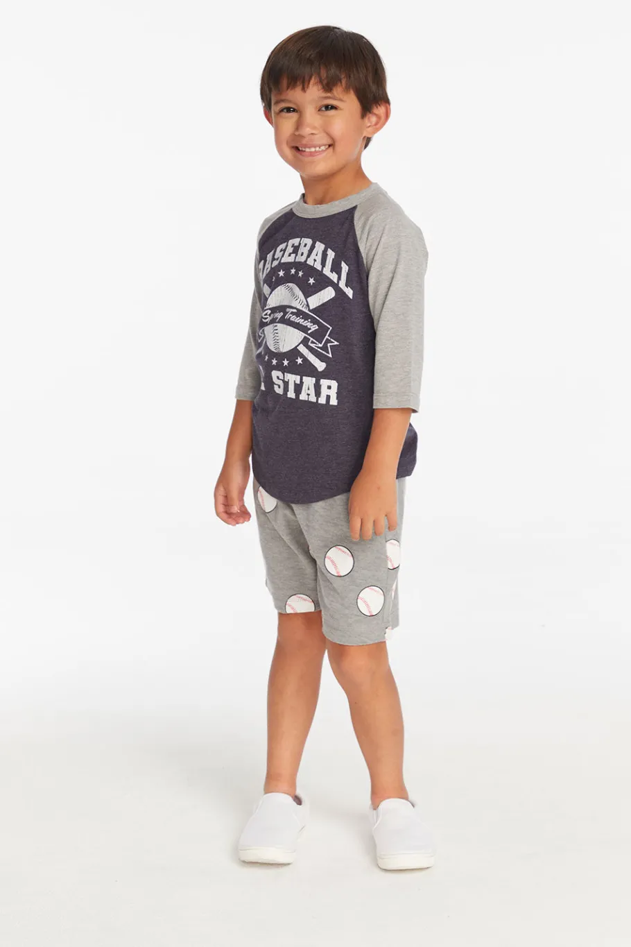 Hot Chaser Brand Spring Training Boys Baseball Tee