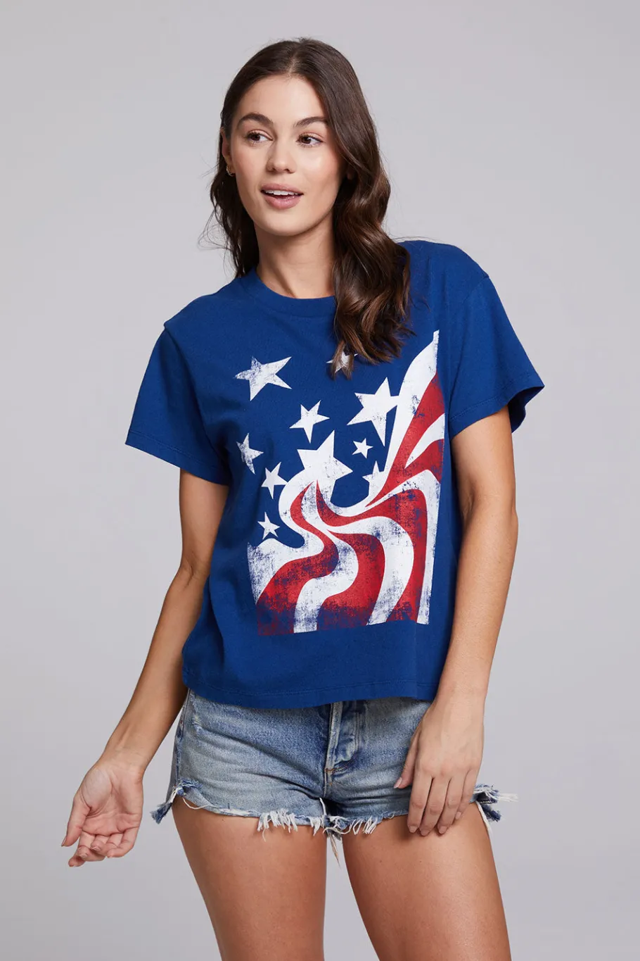 Flash Sale Chaser Brand Stars & Stripes Tee