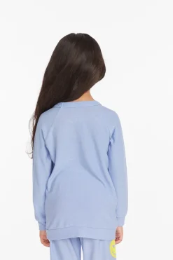 Fashion Chaser Brand Stars Smiley Cozy Knit Girls Pullover