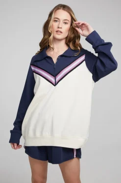 Cheap Chaser Brand Stevie Almond Mood Indigo Pullover