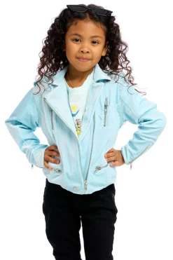 Sale Chaser Brand Stretch Velvet Moto Jacket