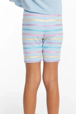 Clearance Chaser Brand Sun Lovin' Stripe Girls Shorts