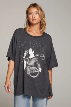 Sale Chaser Brand Sun Records Elvis Oversized Tee