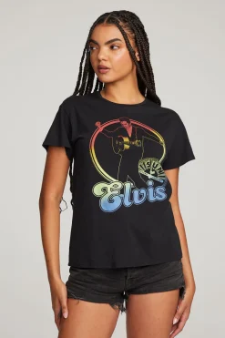 Sale Chaser Brand Sun Records Rainbow Elvis Tee