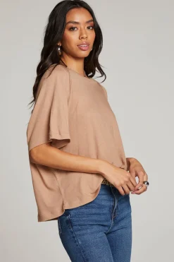 Outlet Chaser Brand Sun Warm Taupe Tee