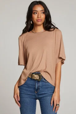 Outlet Chaser Brand Sun Warm Taupe Tee
