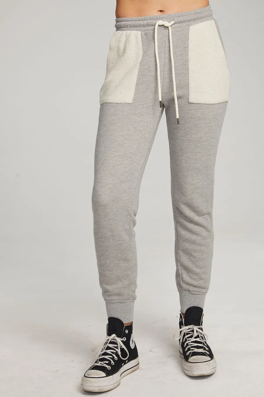 Discount Chaser Brand Tessa Heather Grey Jogger