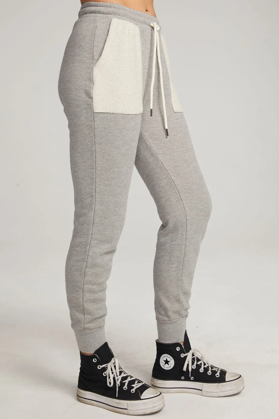 Discount Chaser Brand Tessa Heather Grey Jogger