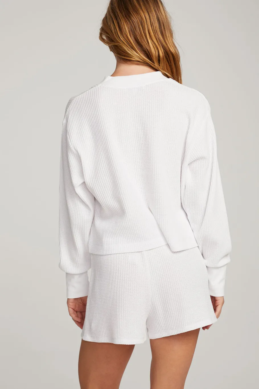 Best Sale Chaser Brand Thayne White Long Sleeve