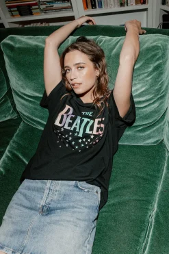 Sale Chaser Brand The Beatles Rainbow Tee